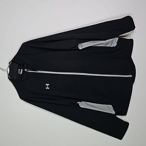 UNDER Armour XL black and gray zip up jacket